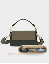 バッグインバッグ フェルト FENDI BAGUETTE19 26 33対応 インナーバッグ 軽量 高級バッグ専用 バッグの中を整理整頓 多機能 メンズ レディース Bag in Bag 旅行 出勤 バッグ 内部 底 汚れ防止 PaBin