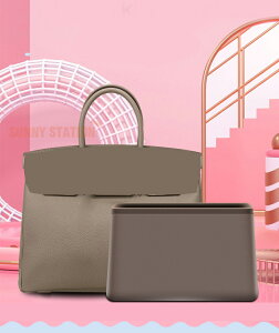 �o�b�O�C���o�b�O �G�����X Hermes Birkin�Ή� �i�C���� �y�� ���� �C���i�[�o�b�O �`���b�N�t�� ������ �傫�� �o�b�O�̒� ���� ���� �ʋ� ���s�o�b�O �h�� ����\ �o�b�O ���� �� ����h�~ PaB