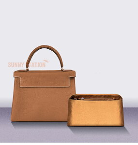 �o�b�O�C���o�b�O �G�����X Hermes Kelly25�Ή� �V���N �y�� ���� �C���i�[�o�b�O �`���b�N�t�� ������ �傫�� �o�b�O�̒� ���� ���� �ʋ� ���s�o�b�O �h�� ����\ �o�b�O ���� �� ����h�~ PaBin