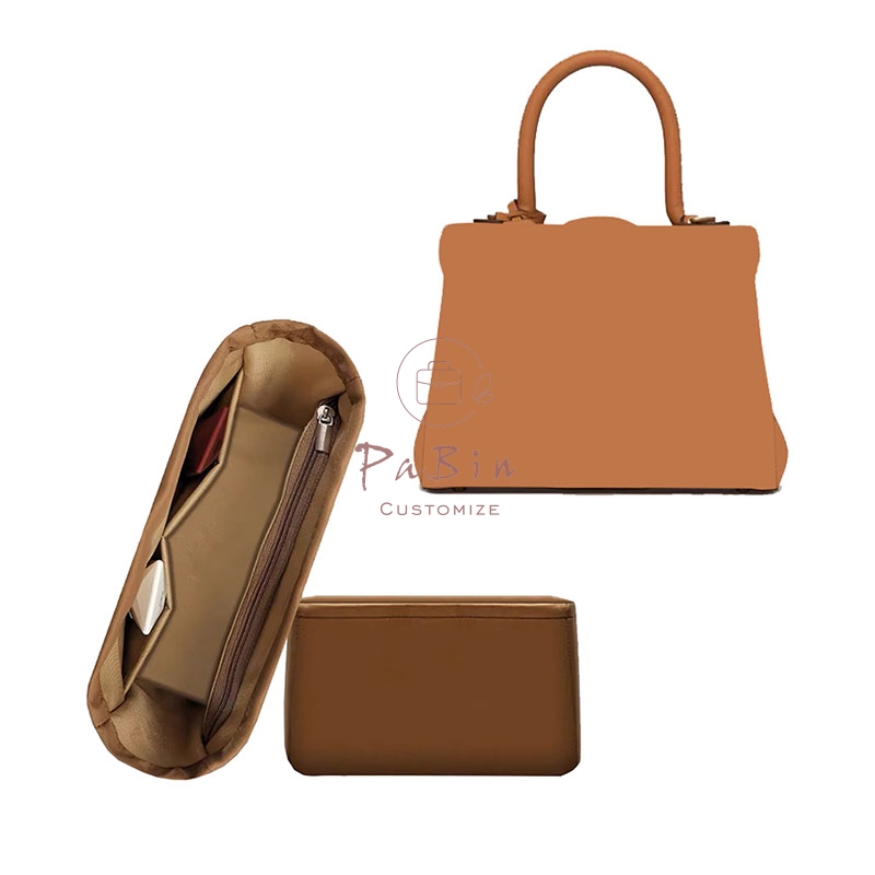 バッグインバッグ Delvaux Brillant対応 ナイロン 軽量 自立  チャック付き 小さめ 大きめ バッグの中 整理 整頓 通勤 旅行バッグ 防水 水洗可能