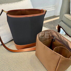 バッグインバッグ celine-Triomphe対応 ナイロン軽量 自立 チャック付き 小さめ 大きめ バッグの中 整理 整頓 通勤 旅行バッグ 防水 水洗可能