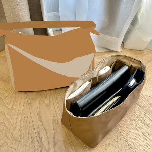 �o�b�O�C���o�b�O ���G�x Loewe puzzle�Ή� �i�C�����y�� ���� �C���i�[�o�b�O �`���b�N�t�� ������ �傫�� �o�b�O�̒� ���� ���� �ʋ� ���s�o�b�O �h�� ����\ �o�b�O ���� �� ����h�~ ROBEE