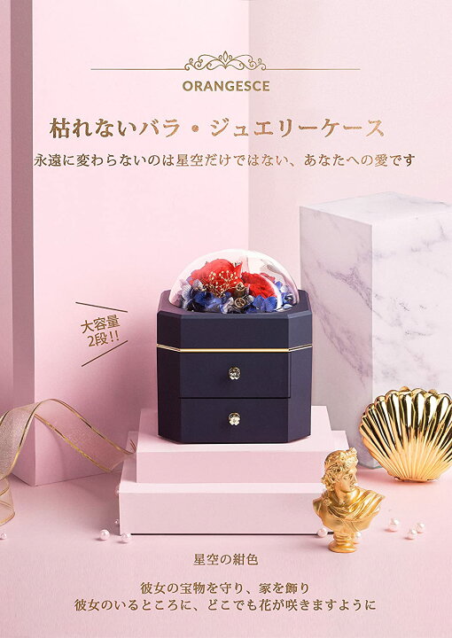 限定価格セール!】 大容量 プリザーブドフラワー ジュエリーボックス 枯れない花 女性 女友達 彼女 母 完璧な贈り物 として 大切な人へ感謝の気持ちを伝える バレンタイン 記念日 誕生日 人気 結婚祝い 引越し祝い 母の日 プレゼント クリスマス 入学 卒業 メッセージ ... 限定価格セール!】 大容量 プリザーブドフラワー ジュエリーボックス 枯れない花 女性 女友達 彼女 母 完璧な贈り物 として 大切な人へ感謝の気持ちを伝える バレンタイン 記念日 誕生日 人気 結婚祝い 引越し祝い 母の日 プレゼント クリスマス 入学 卒業 メッセージ ...