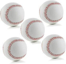 野球ボール キャッチボール 軟式野球ホワイト レザー 鍛えるボール ソフトボール やわらかい 野球練習ボール