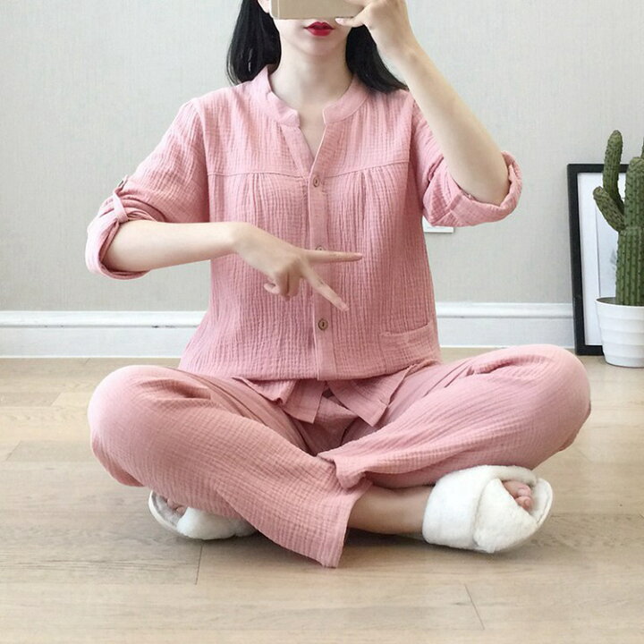 楽天市場 パジャマ レディース 長袖 春 秋 かわいい 綿 前開き ルームウェア 上下セット おしゃれ 大人 寝間着 部屋着 女性用 入院 着心地 Sunone Shop 楽天市場 パジャマ レディース 長袖 春 秋 かわいい 綿 前開き ルームウェア 上下セット おしゃれ 大人 寝間着 部屋着 女性用 入院 着心地 Sunone Shop