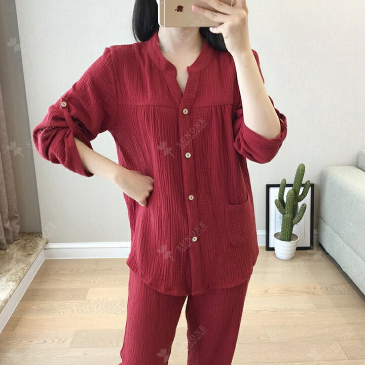 楽天市場 パジャマ レディース 長袖 春 秋 かわいい 綿 前開き ルームウェア 上下セット おしゃれ 大人 寝間着 部屋着 女性用 入院 着心地 Sunone Shop 楽天市場 パジャマ レディース 長袖 春 秋 かわいい 綿 前開き ルームウェア 上下セット おしゃれ 大人 寝間着 部屋着 女性用 入院 着心地 Sunone Shop