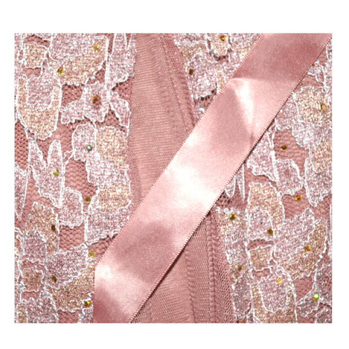 楽天市場】Candalite インポートロングドレス サイズS レース リボン  