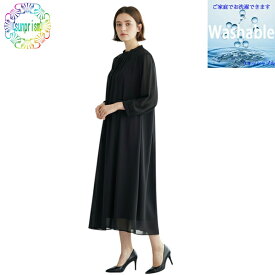 ブラックフォーマル　レディース　ワンピース セレモニーワンピース セレモニーワンピース 演奏会 コンサート衣装 OP584 M黒 喪服 礼服 サマー ブラックフォーマル お通夜 お葬式 法事 お墓参り 訳あり
