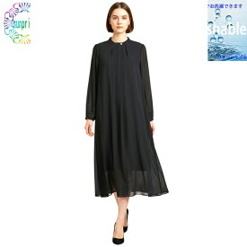 ブラックフォーマルワンピース セレモニーワンピース ブラックフォーマル 大きいサイズ ロング 春 夏 秋 ブラックフォーマルワンピース ゆったりOP403 3L 4L 夏用 黒 喪服 礼服 サマー ブラックフォーマル お通夜 お葬式 法事 お墓参り お盆 【訳あり】【大きいサイズ】
