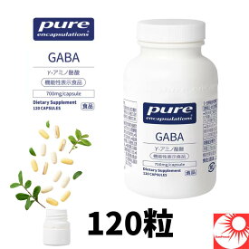 【送料無料】ピュア GABA 700mg 120粒｜睡眠の質 改善 サポート｜ストレス緩和 リラックス 睡眠サプリ γ-アミノ酪酸 栄養補助食品 海外サプリメント 高含有 ギャバ PURE GABA