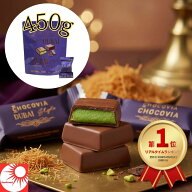 ★ランキング1位獲得商品★ CHOCOVIA ドバイ ピスタチオ チョコレート 450g 正規品 カダイフ入り バー ド…