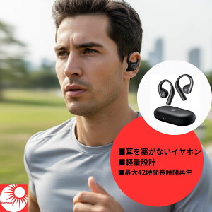 yӂȂK݌vzsoundcore AeroFit BLACK CXCzbI[vC[ Bluetooth Cz X|[c jO EH[LO ʘb ǂȂ `ł͂Ȃ^Cv