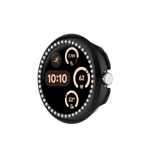 Google Pixel Watch 3 41mm/45mm �P�[�X �E�F�A���u���[���E�X�}�[�g�E�H�b�` �N���A ���b�L�d�グ PC�f�� �J�o�[ �}���`�J���[ �V���v���� ���C���X�g�[�� ���炫�� �n�[�h�J�o�[ CASE �����Ռ� ���h