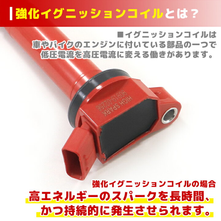 楽天市場】トヨタ アルファード AYH30W 強化イグニッションコイル 1本 