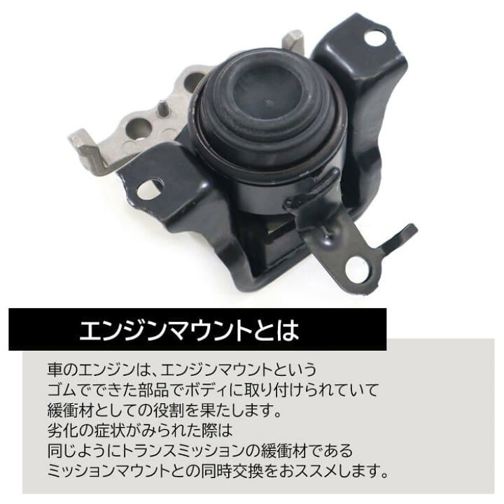 楽天市場】ダイハツ ミラ イース LA300 LA310 エンジンマウント 運転席 