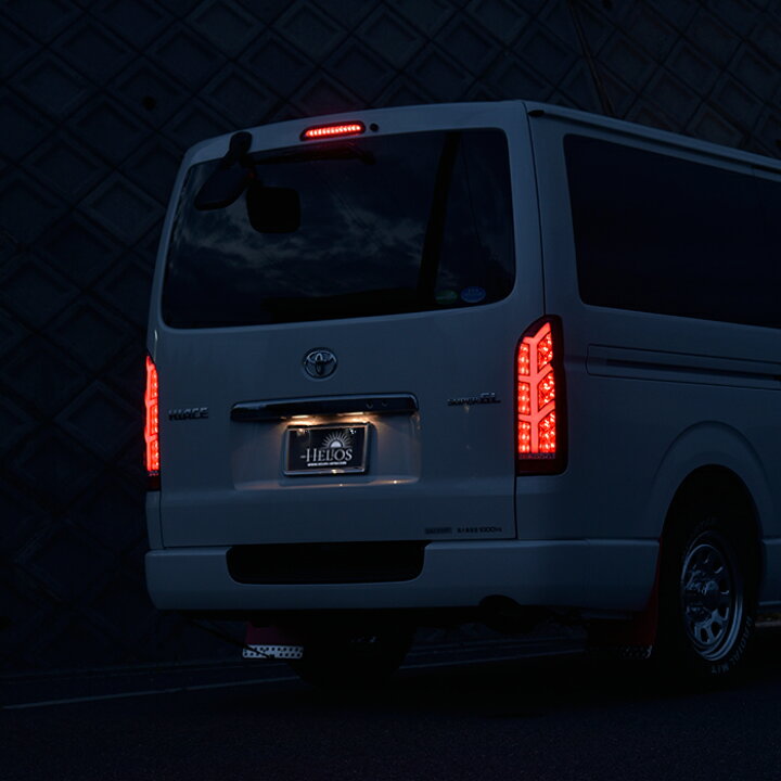 楽天市場】200系 ハイエース ユーロビーム LED テールランプ クリア 