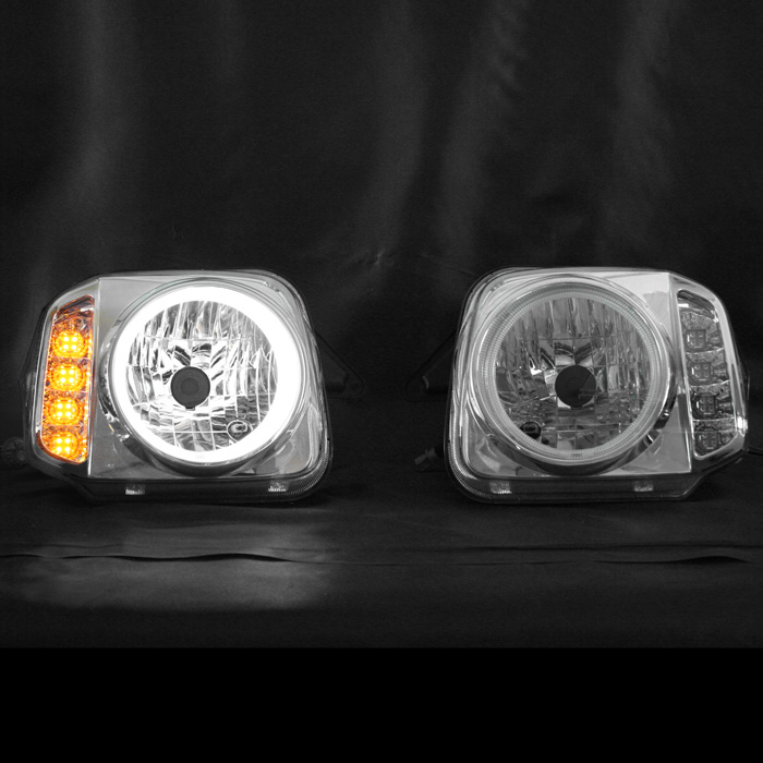 楽天市場】JB23 ジムニー CCFLリング付き LED ウィンカー ヘッドライト