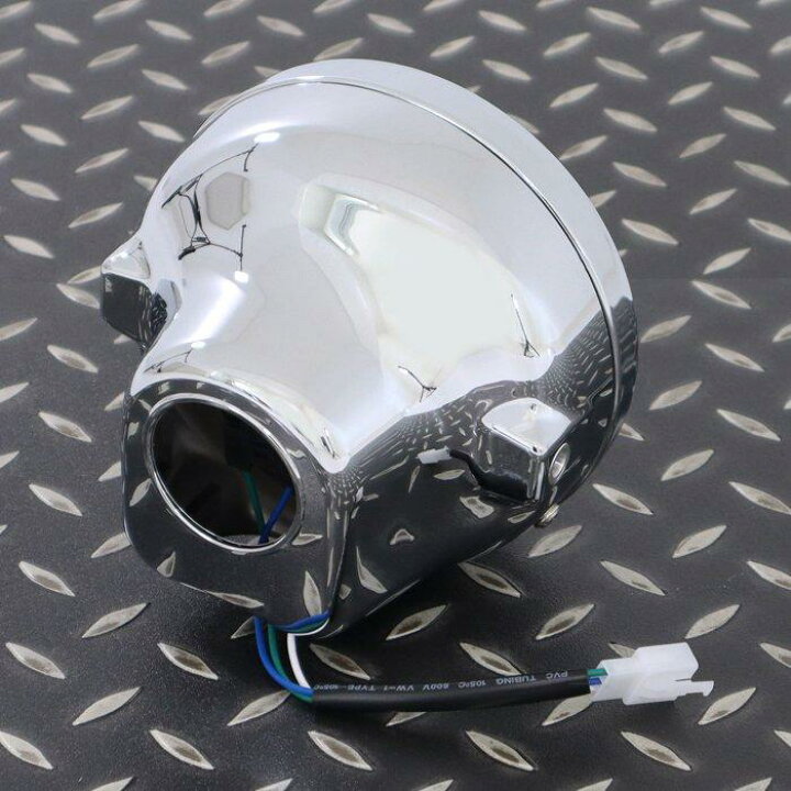 楽天市場】ホンダ GB250クラブマン ヘッドライト メッキ レンズ径130φ 