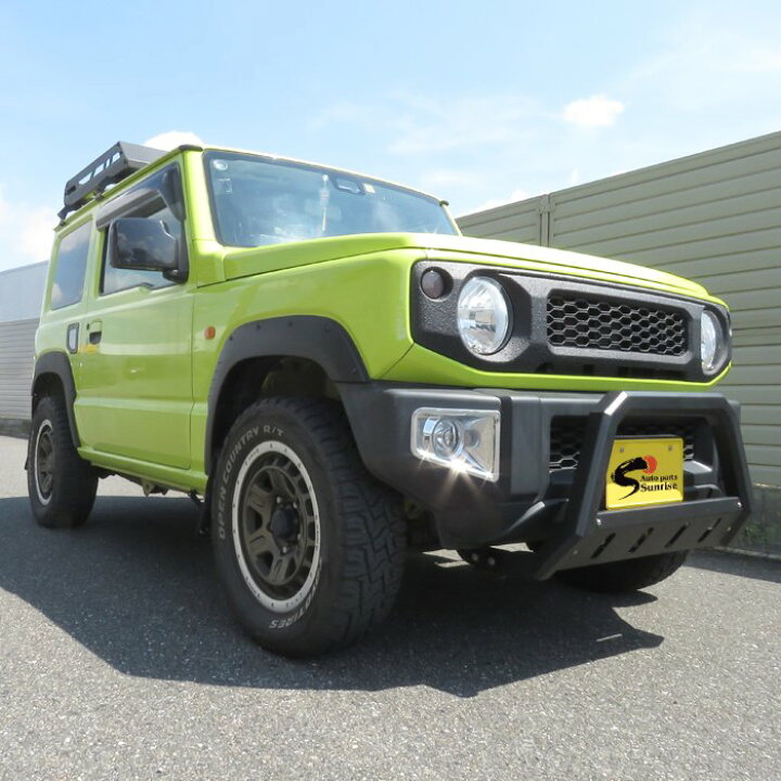 楽天市場】ジムニー JB64W オーバーフェンダー 1台分セット 未塗装 ABS 