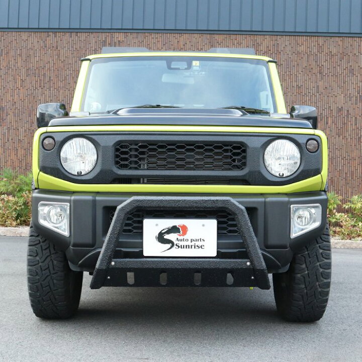 楽天市場】ジムニー JB64W JB74W JC74W フロント スクエア バンパー 