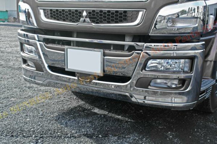 楽天市場】三菱ふそう NEW 07 スーパーグレート 3分割 メッキ リップ  