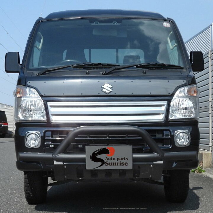 楽天市場】スズキ キャリイ DA16T 猪狩り フロント バンパーガード 
