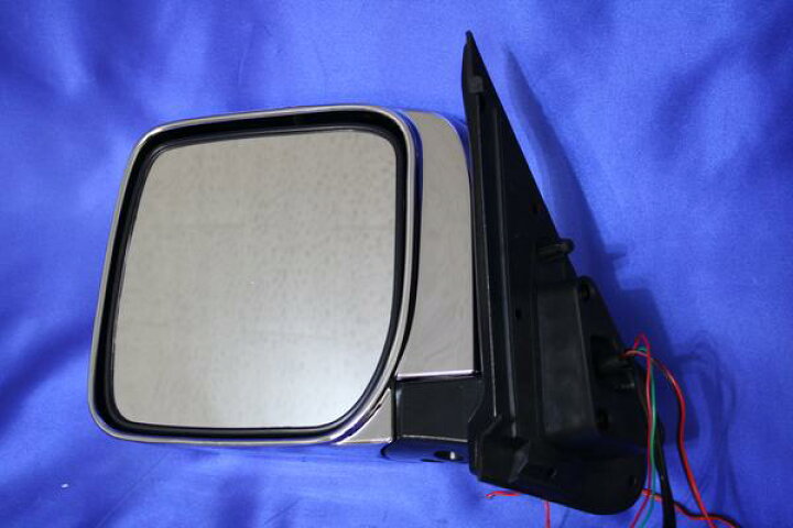楽天市場】E25 キャラバン 後期 電動格納式 LED付き メッキ ドア 