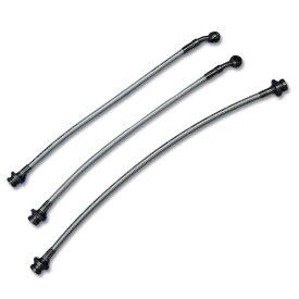 JA11 ジムニー 50mmロング ステン メッシュ ブレーキ ホース セット 車 カスタム パーツ カー用品 部品 車用品 カーパーツ
