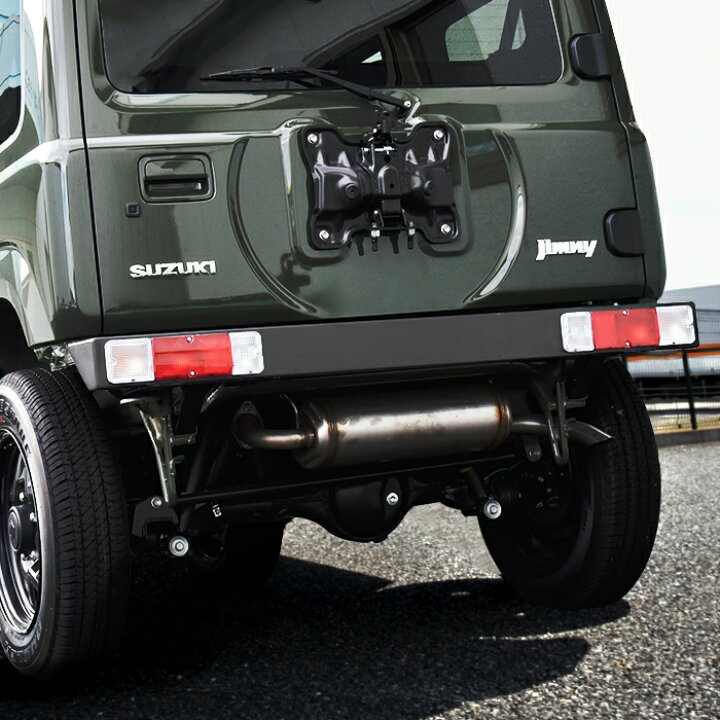 楽天市場】ジムニー JB64W JB74W JC74W スチール リアバンパー & 赤白 
