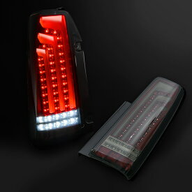 JB23 JB33 JB43 ジムニー 縦 ファイバー LED ビーム テール ライト スモーク レッド 左右 車 カスタム カスタムパーツ パーツ カー用品 車用品 カーパーツ