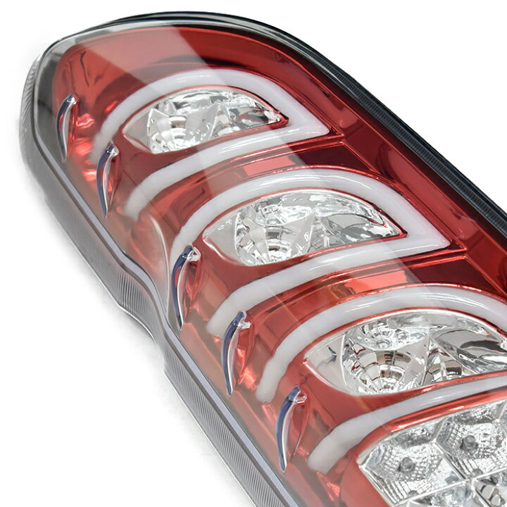 楽天市場】200系 ハイエース トリプルファイバー LED テールランプ 
