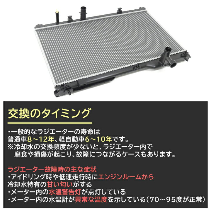 楽天市場】トヨタ エスクァイア ZWR80G ラジエーター 半年保証 純正 