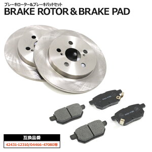 ���A �u���[�L���[�^�[&�u���[�L�p�b�h ���E�Z�b�g ���[�^�[ 42431-12310 �p�b�h04466-47080 �݊��i ZVW30�n ZVW50�n �v���E�X ��