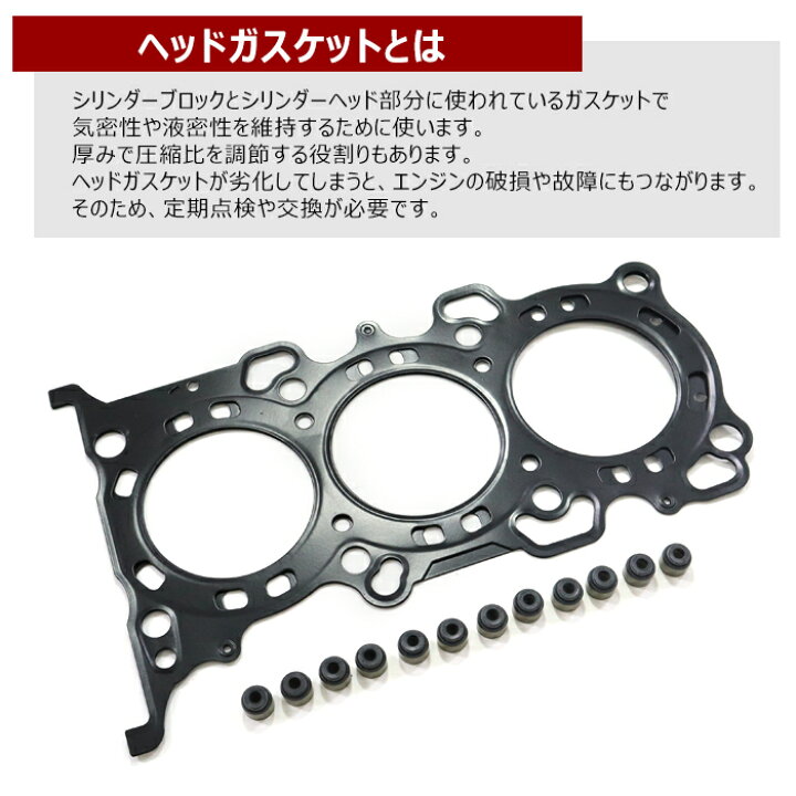 楽天市場】スズキ ジムニー JA22W K6A エンジン ヘッド ガスケット 