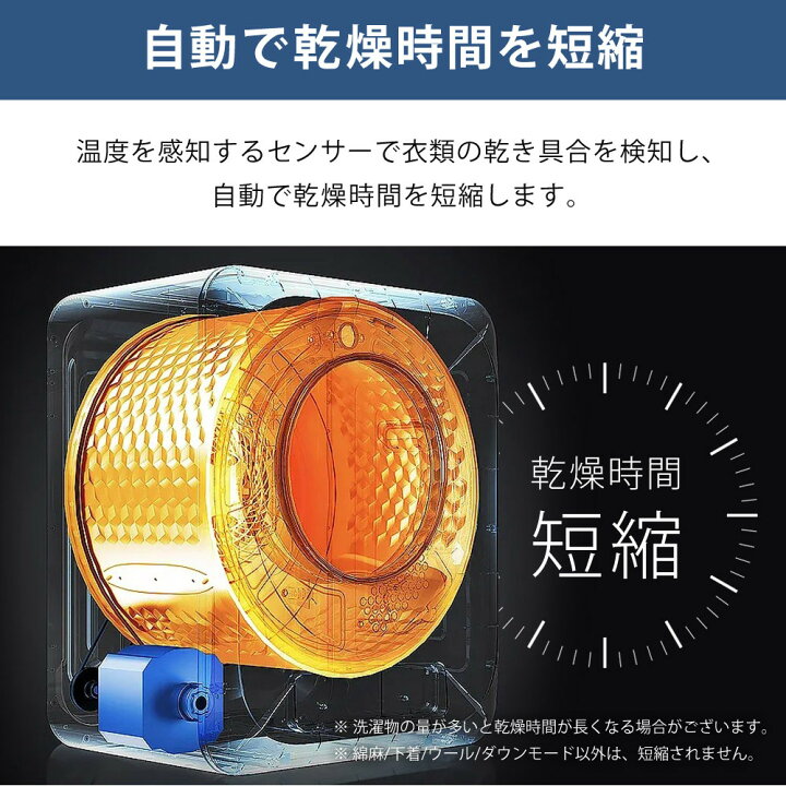 楽天市場】【公式】 小型衣類乾燥機 衣類乾燥機 ミニ乾燥機 3kg 小型 