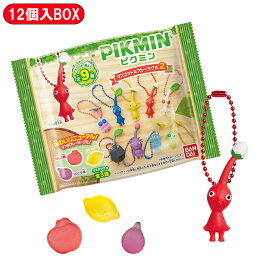 【BOX】ピクミン マスコット&フルーツグミ2（2025リニューアル）12個入り BOX 食玩 ｜【予約 2026/4/20】入荷次第出荷 ｜ バンダイ BANDAI マスコット グミ ピクミングミ マスコット付き ピクミングミ2 箱 箱買い ボックス お菓子 ピクミンマスコット&フルーツグミ