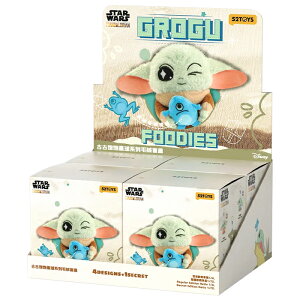 �yBOX�z 52TOYS BLINDBOX �X�^�[�E�E�H�[�Y �O���[�O�[�̐H�� �ʂ�����݃X�g���b�v BOX (4����) �b 52�g�C�Y STAR WARS THE MANDALORIAN�FGROGU Full Belly Planet