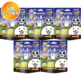 【5個セット】 びっくらたまご にゃんこ大戦争 おふろで侵略にゃ！2 ｜ バンダイ 入浴剤 バスボム バスボール