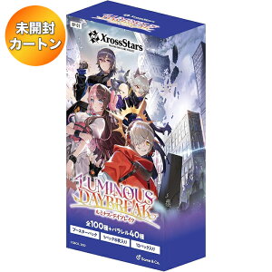 y1J[gz Xross Stars u[X^[pbN1e Luminous Daybreak (~iX fCuCN) 12BOX byĔ̗\ 2025/12/5z׎oׁb J J[g NXX^[Y Crazy Raccoon Ԃۂ!