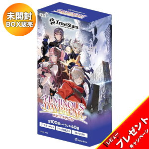 yBOXz Xross Stars u[X^[pbN1e Luminous Daybreak (~iX fCuCN) 1BOX b J NXX^[Y Crazy Raccoon Ԃۂ! Neo-Porte
