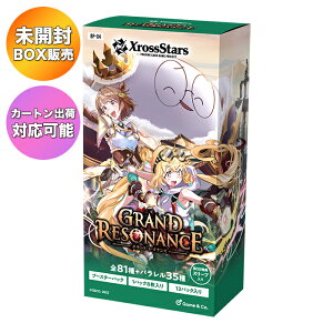 �yBOX�z Xross Stars �u�[�X�^�[�p�b�N ��4�e Grand Resonance (�O�����h ���]�i���X) BOX �b�y�\�� 2026/7/17�z���׎���o�ׁb ���J�� �J�[�g���o�׉\ �N���X�X�^�[�Y �N���X�^
