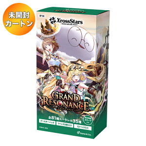 �y1�J�[�g���z Xross Stars �u�[�X�^�[�p�b�N ��4�e Grand Resonance (�O�����h ���]�i���X) 12BOX���� �b�y�\�� 2026/7/17�z���׎���o�ׁb ���J�� �J�[�g�� �N���X�X�^�[�Y �N���X�^