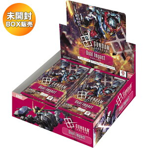 yBOXz K_J[hQ[ u[X^[pbN Dual Impact GD02 1BOX b y\ 2025/10/25z׎o b J J[goבΉ GUNDAM CARD GAME TCG