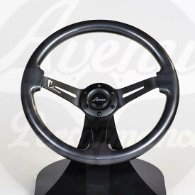Avenue Performance　チタニウム　ブラックスポーク　アベニューパフォーマンス　350mm　35φ　ステアリング　ハンドル　ガンメタ　USDM