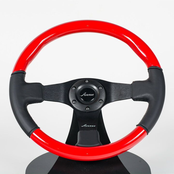 アベニューパフォーマンススウェードフラット33φステアリングUSDM 