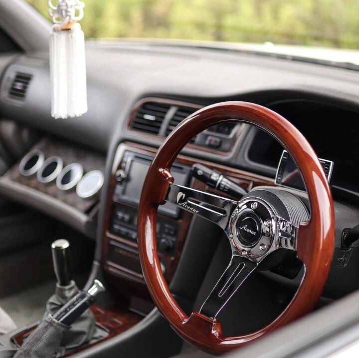 楽天市場】Avenue Performance ウッド クロームスポーク 350mm 