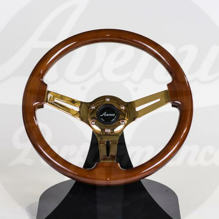 楽天市場】Avenue Performance ウッド ゴールドクロームスポーク 350mm  