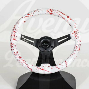 Avenue Performance�R�X�~�b�N�z���C�g ���b�h�X�v���b�^�[�u���b�N�X�|�[�N �A�x�j���[�p�t�H�[�}���X350mm �X�e�A�����O USDM