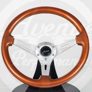 Avenue Performance�@�o�[���g�I�����W�@�u���b�V���h�X�|�[�N�@�A�x�j���[�p�t�H�[�}���X�@350mm�@�n���h���@�X�e�A�����O�@USDM�@�y�C���g�V���o�[�@�A���~�@70mm�f�B�[�v�@PCD70