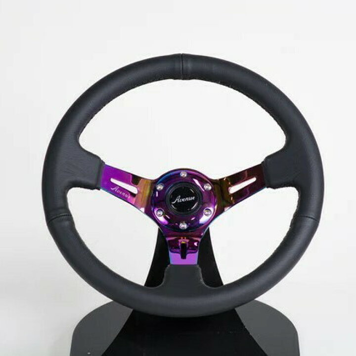 楽天市場】Avenue Performance ブラックレザー ネオクロームスポーク 